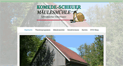 Desktop Screenshot of maeulesmuehle.de